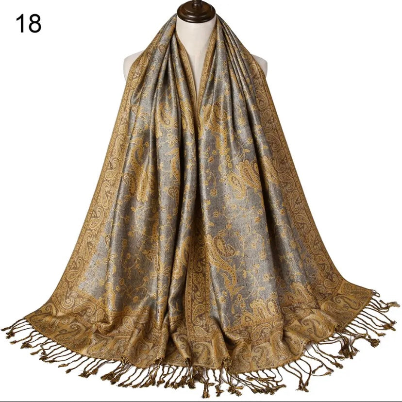 Pashmina Silk Scarf