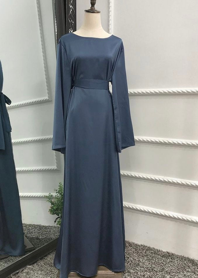 Satin Belt Abaya