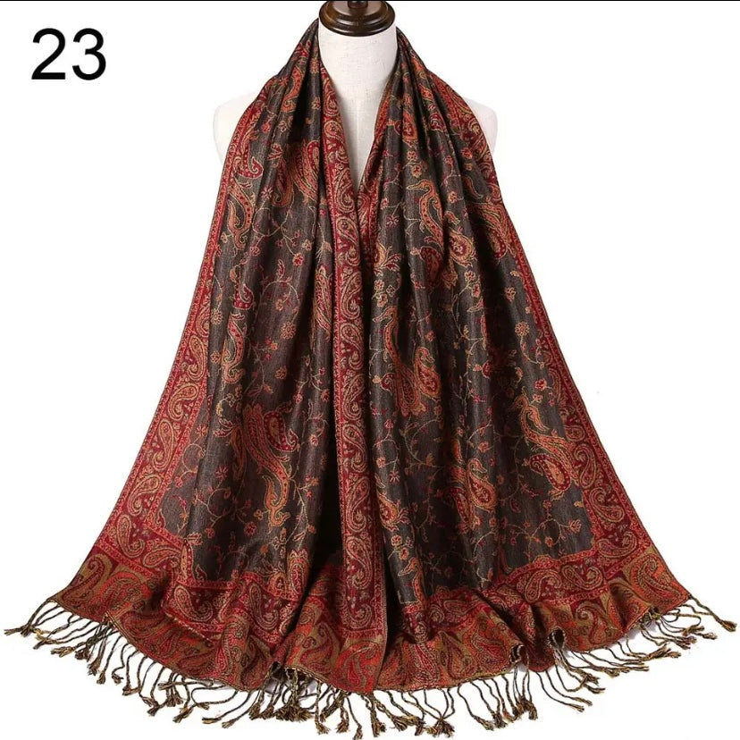 Pashmina Silk Scarf