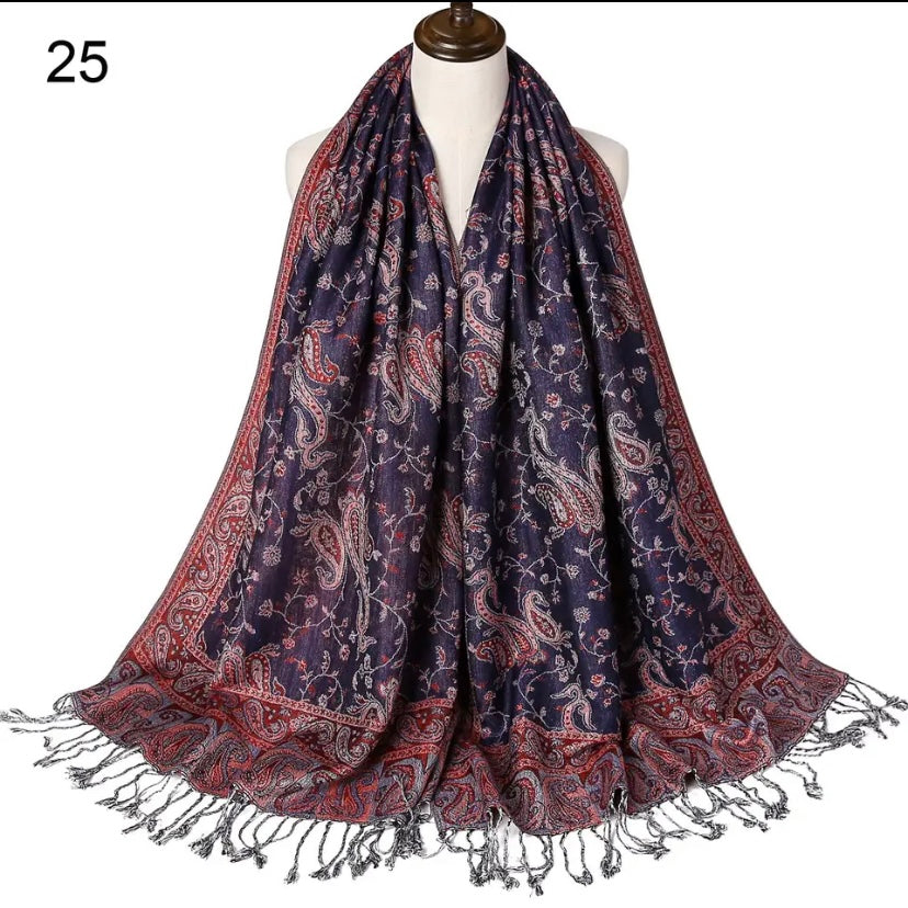 Pashmina Silk Scarf