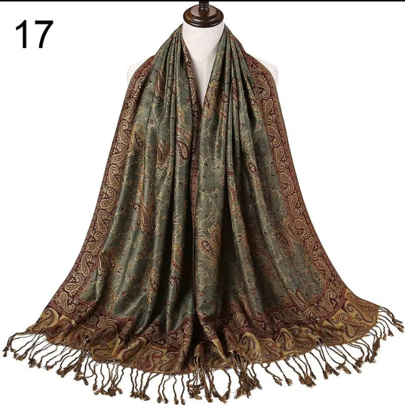 Pashmina Silk Scarf