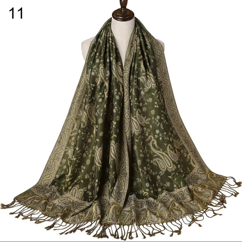 Pashmina Silk Scarf