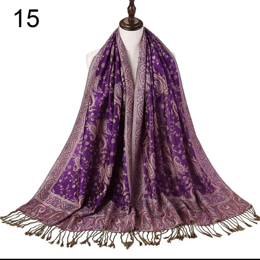 Pashmina Silk Scarf