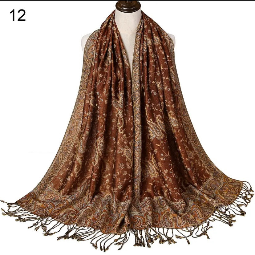 Pashmina Silk Scarf