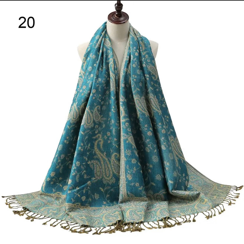 Pashmina Silk Scarf