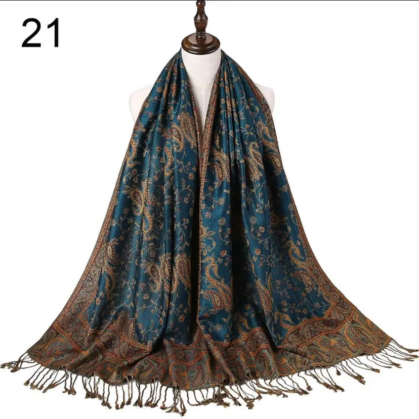 Pashmina Silk Scarf