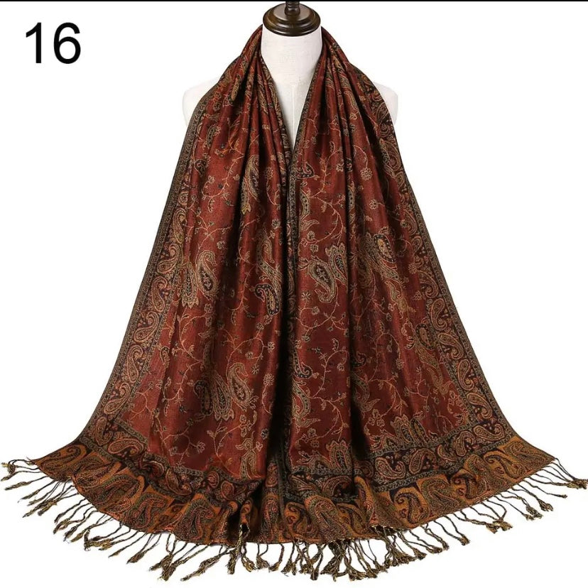 Pashmina Silk Scarf