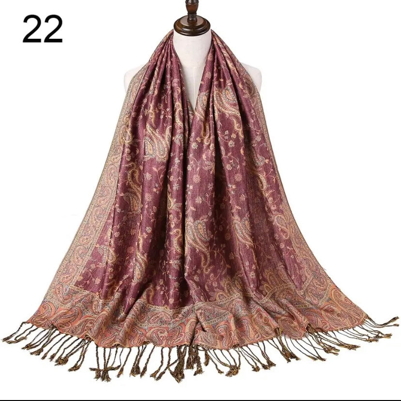 Pashmina Silk Scarf