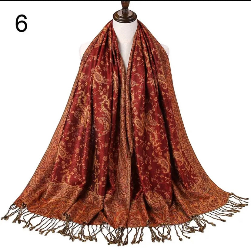 Pashmina Silk Scarf