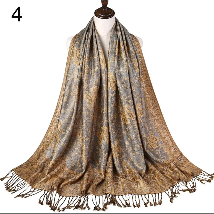 Pashmina Silk Scarf