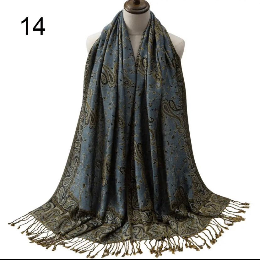 Pashmina Silk Scarf