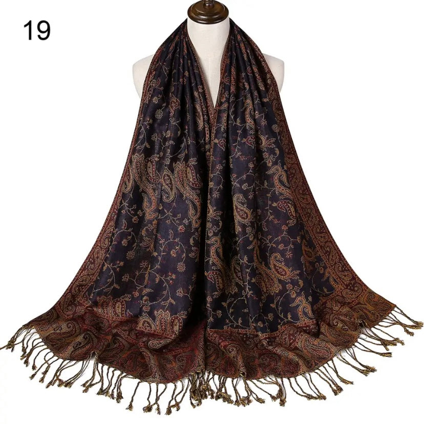 Pashmina Silk Scarf