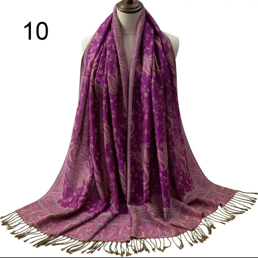 Pashmina Silk Scarf