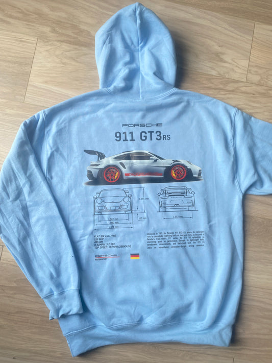 Porsche 911 GT3rs hoodie