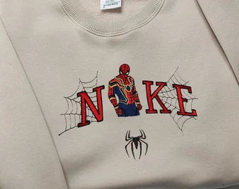 Spider Embroidered Sweatshirt