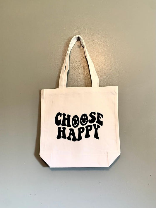 Choose Happy Tote