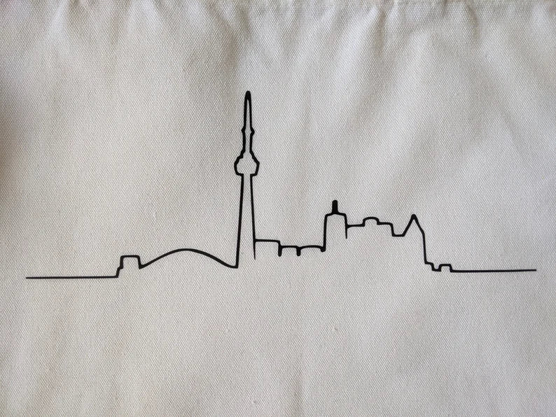 Toronto Skyline Tote