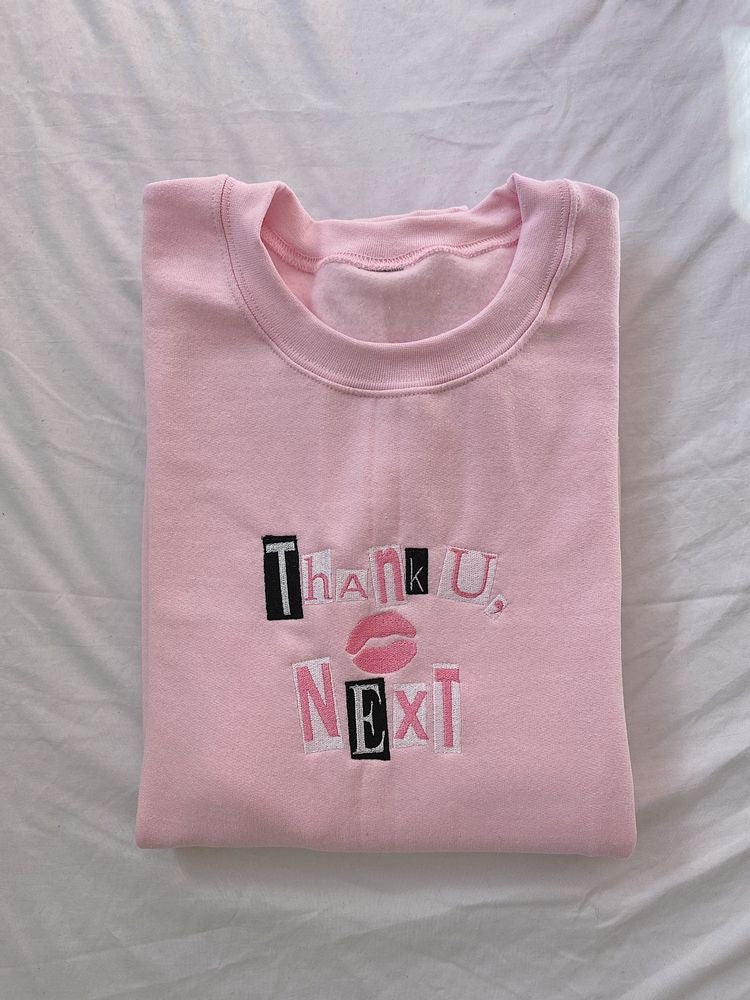 Thank you, Next Embroidered Sweatshirt