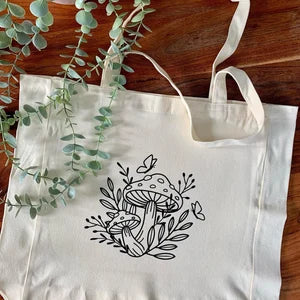 Vinyl Mushroom Tote