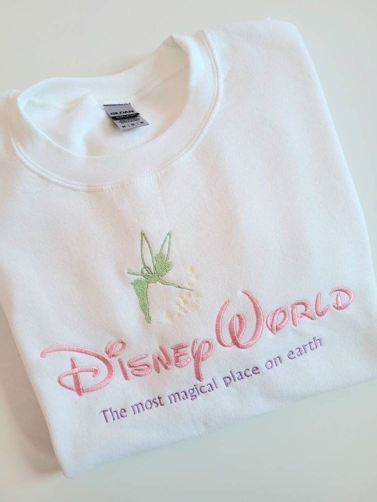 Disney World Embroidered Sweatshirt