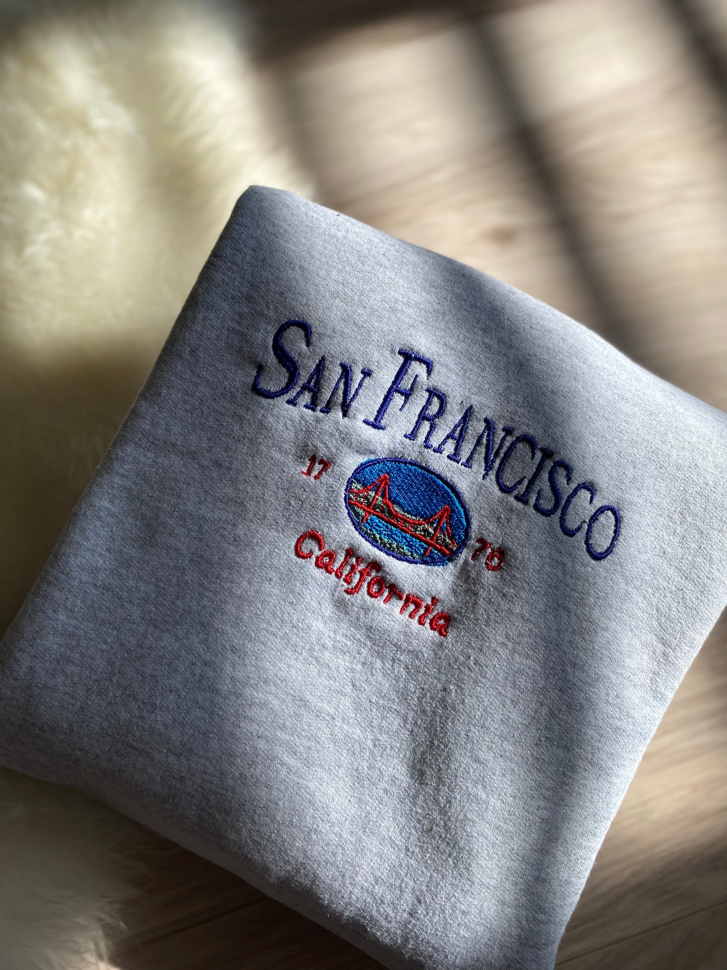 San Francisco Embroidered Sweatshirt